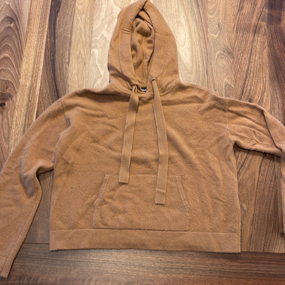 Naadam Cashmere chestnut hoodie